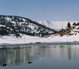 winter lake pictures